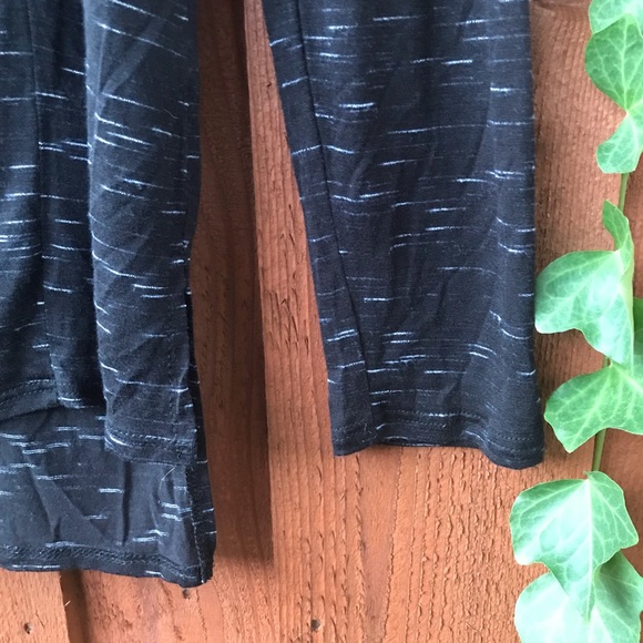 {Fleur Elise} Sheer Slub Long Sleeve Tee - Picture 6 of 7